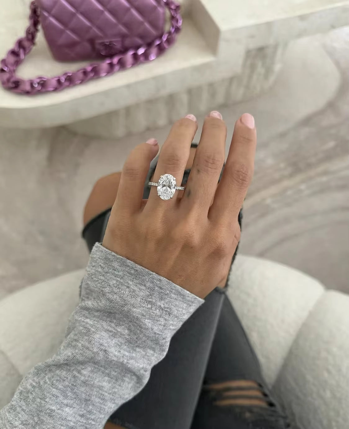 SHJ Ventura 1-2 CTW Lab Diamond Ring